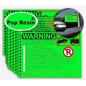 Parking Violation Stickers Notice Parking Violation Stickers