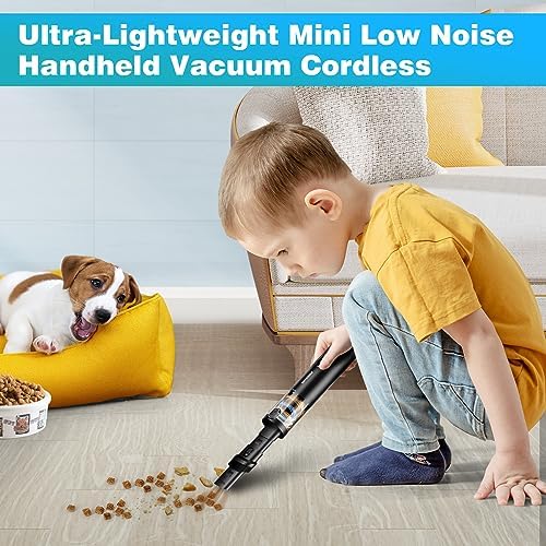 Handheld Vacuum Cordless, Upbooz Portable Car Vacuum, 14000PA - Image 4