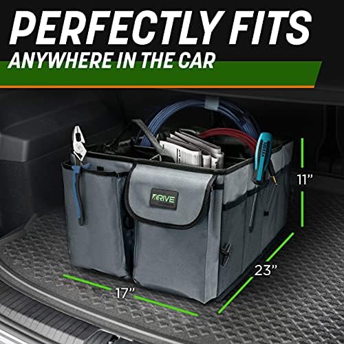 Drive Auto Car Organizer - Durable, Foldable Car Trunk Organizer for SUV - Image 8