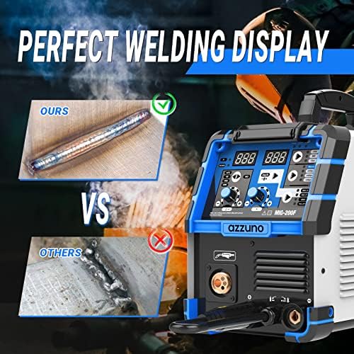 AZZUNO 200A MIG Welder,110V/220V Dual Voltage multiprocess welder - Image 5