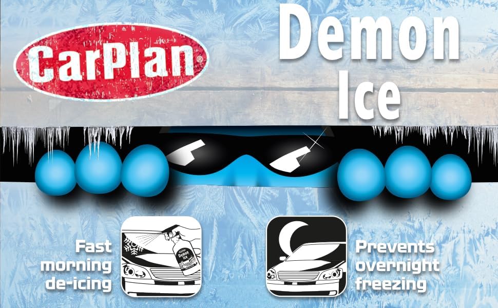 CarPlan Demon Ice, Ice Preventer and De-Icer and 1 Litre (Pack of 1) - Image 4