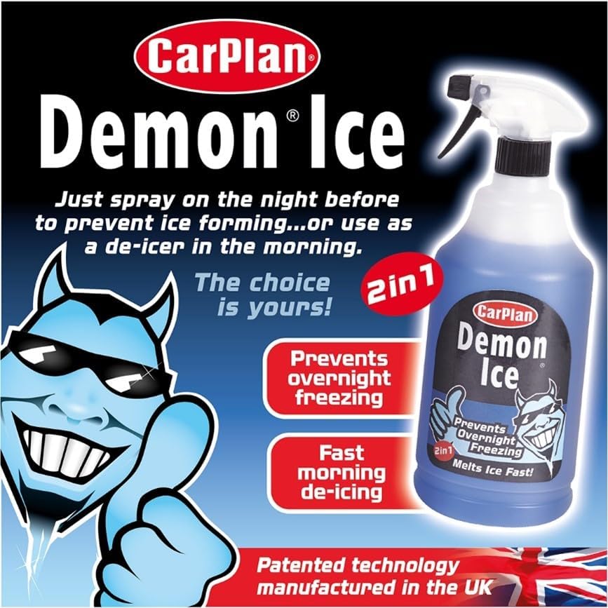 CarPlan Demon Ice, Ice Preventer and De-Icer and 1 Litre (Pack of 1) - Image 3