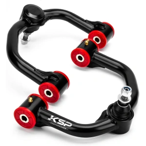 KSP 2-4inch Upper Control Arms Compatible with F-150, Suspension Kits Tubular Black Arms Alignment Lift 2 to 4” for 2004-2020 F150, Replacement Factory/Stock Suspension Arms, 2nd Generation